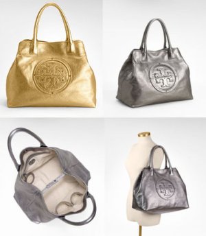 画像1: Tory Burch★Stacked Logo Tote★