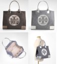 画像1: Tory Burch★Metallic ELLA TOTE★ (1)