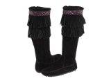 画像: 【Minnetonka】 Side-Zip Double Fringe Knee Hi Boot