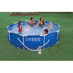 画像: 10'x30" Metal Frame Pool Set