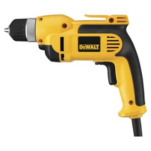 画像: DEWALT  DWD110K - 3/8" (10mm) VSR Pistol Grip Drill Kit with Keyless Chuck