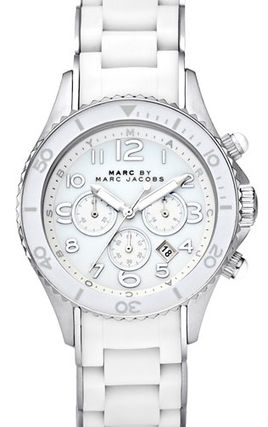 画像2: Marc by Marc Jacobs★Silicone Rock Chrono時計3色